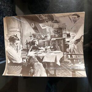 Vintage 7x9 Photo From "A Dog Of Flanders" Movie Scene